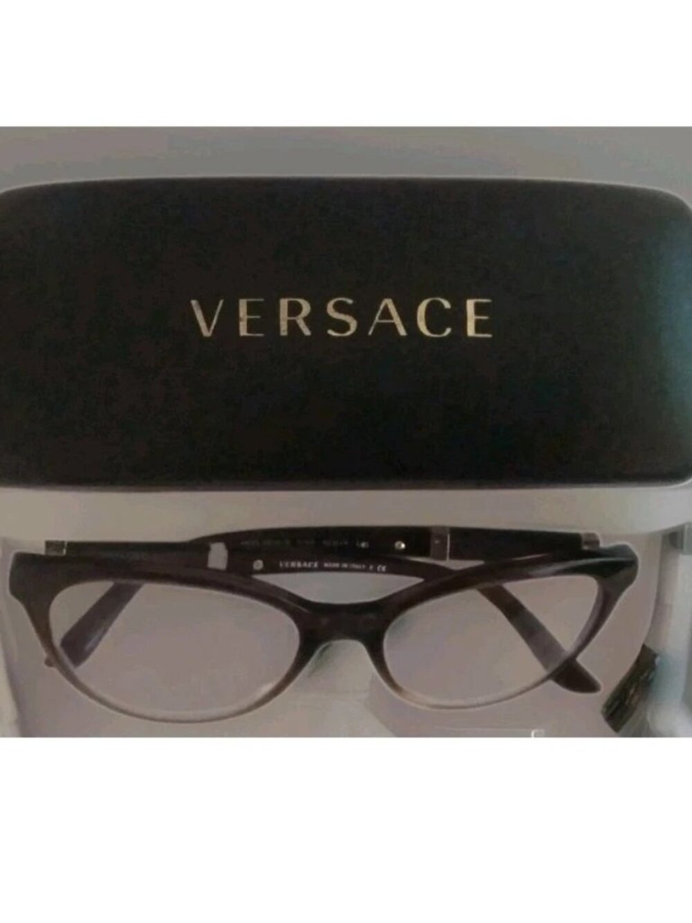 Versace MOD 3219-Q 5165 Tortoise FRAMES ONLY Medusa Gold 52-17-140 W Case